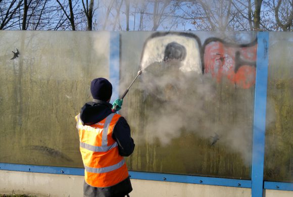 Graffiti verwijdering